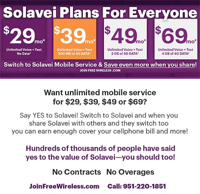 Solavei Plans For Everyone